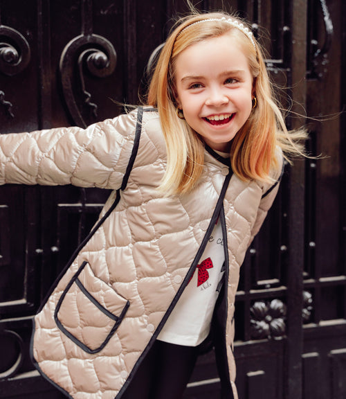 Parka niña quilt