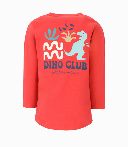 Polera niño con dinosaurio