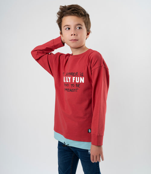 Polera niño ajustable