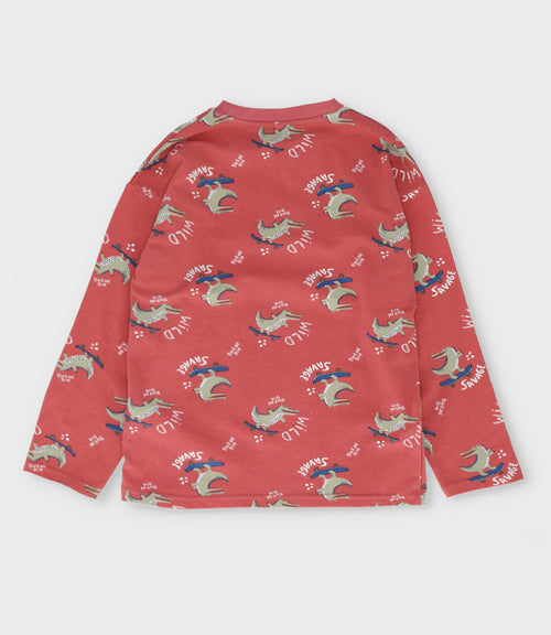 Polera niño wild 2 años / Café