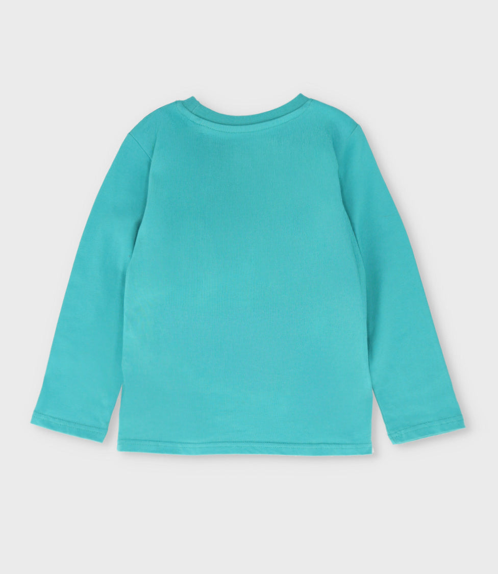 Polera niño jungle 2 años / Menta