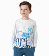 Polera Niño Con Grafitis