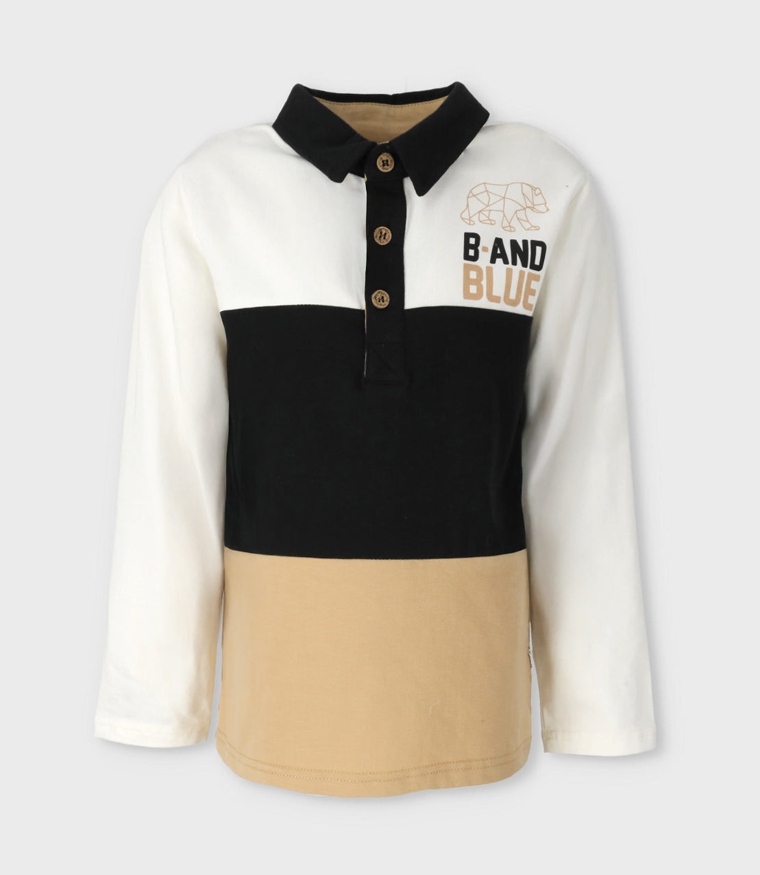 Polera niño con cuello