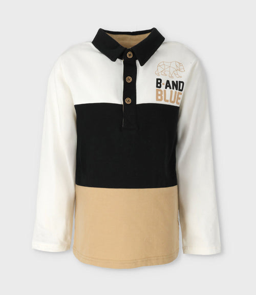 Polera niño con cuello
