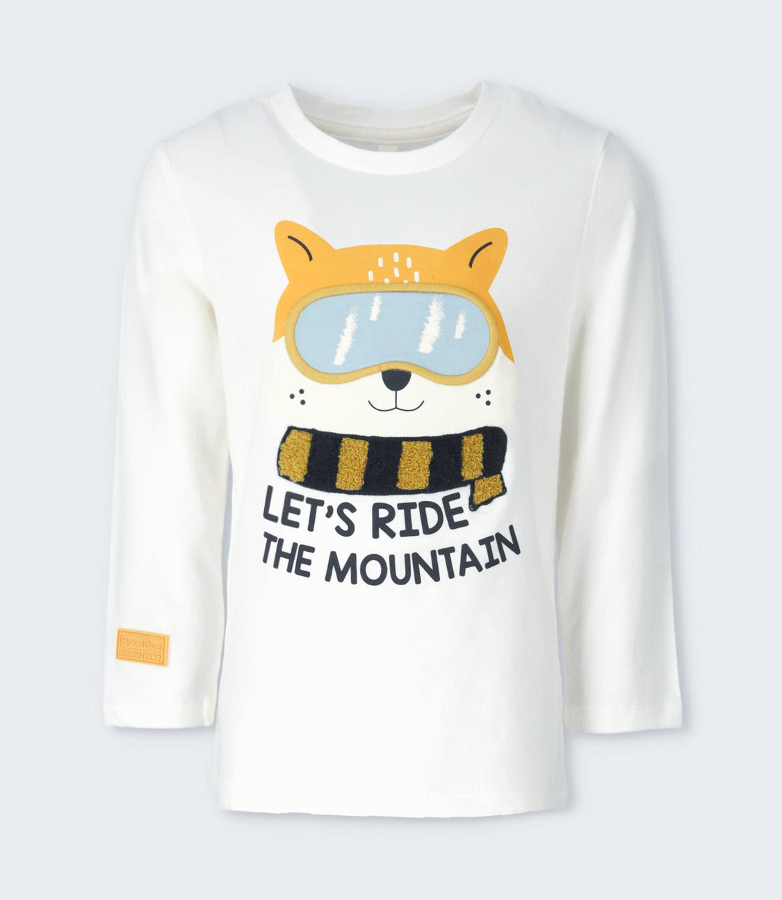 Polera niño con diseño 2 años / Blanco