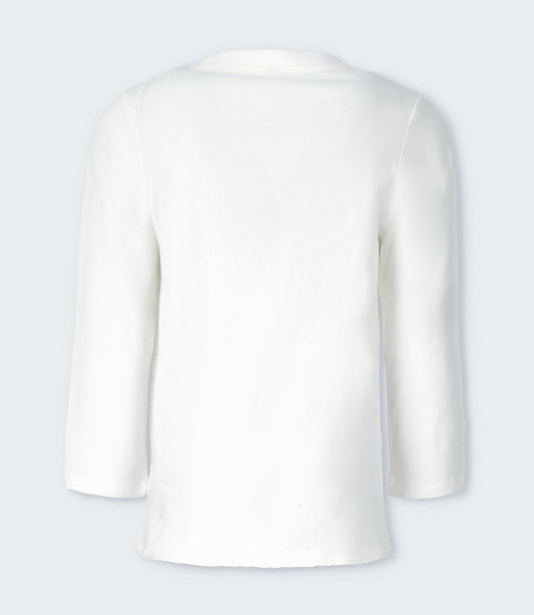 Polera niño con diseño 2 años / Blanco