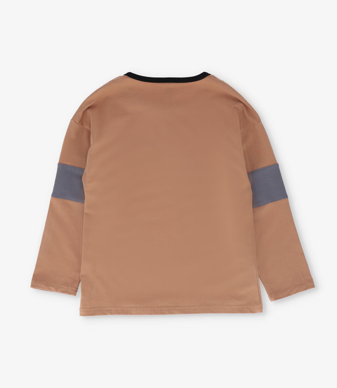 Polera niño good vibes 2 años / Café