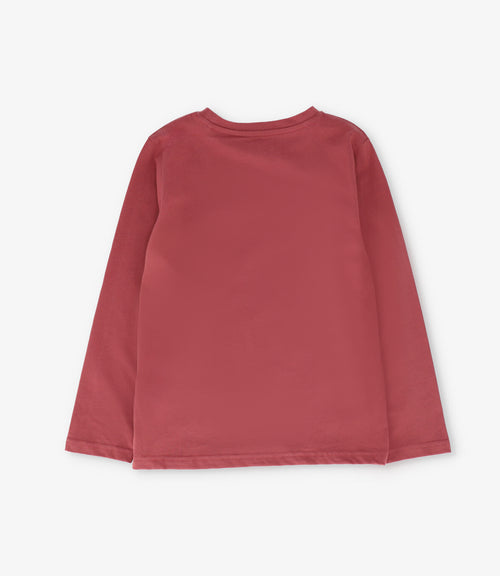 Polera niño t-rex 2 años / Café