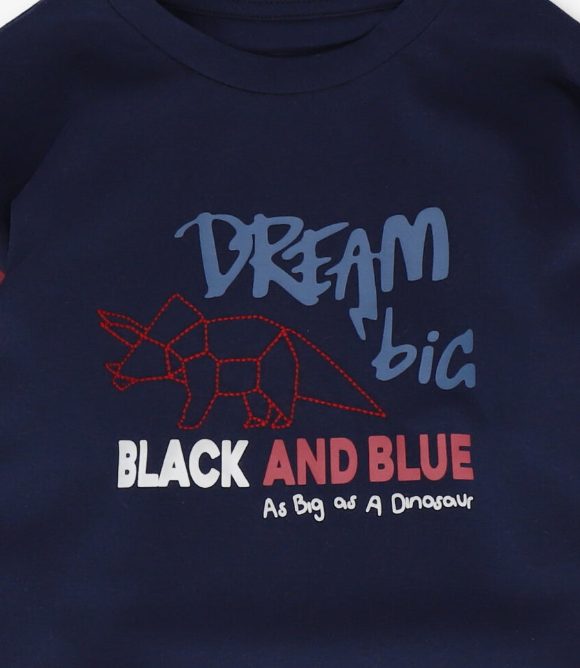 Polera niño dream big 2 años / Café