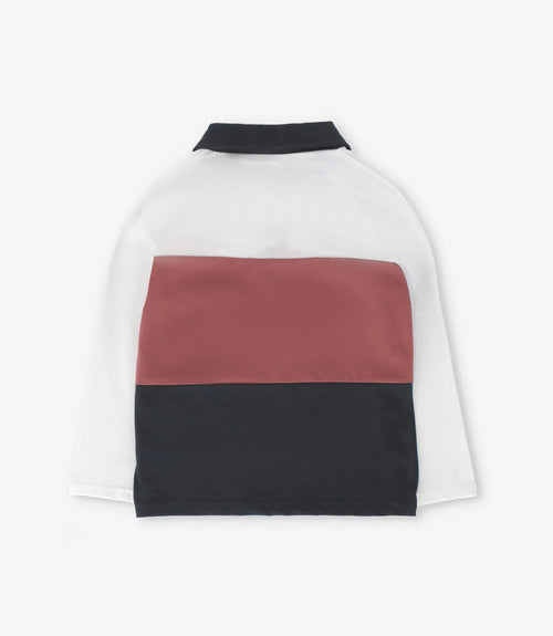 Polera niño con cuello 2 años / Crudo