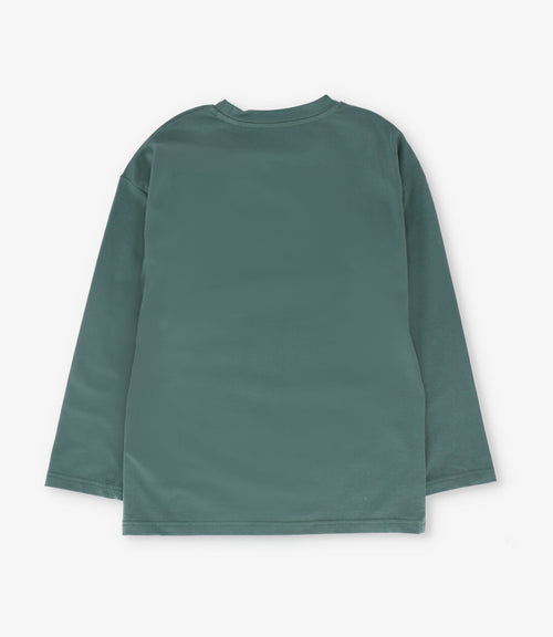 Polera niño con oso 2 años / Petróleo