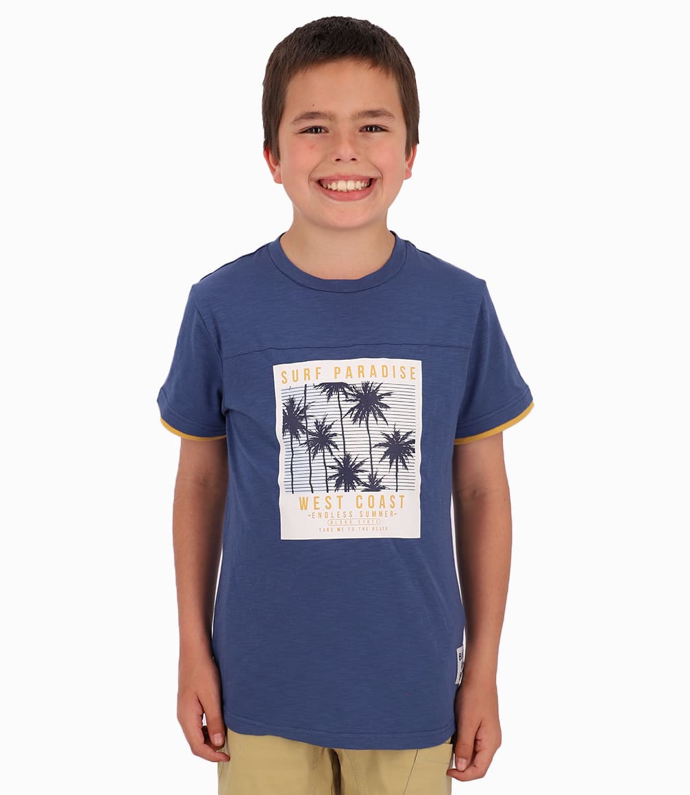 Polera Con Estampado Niño