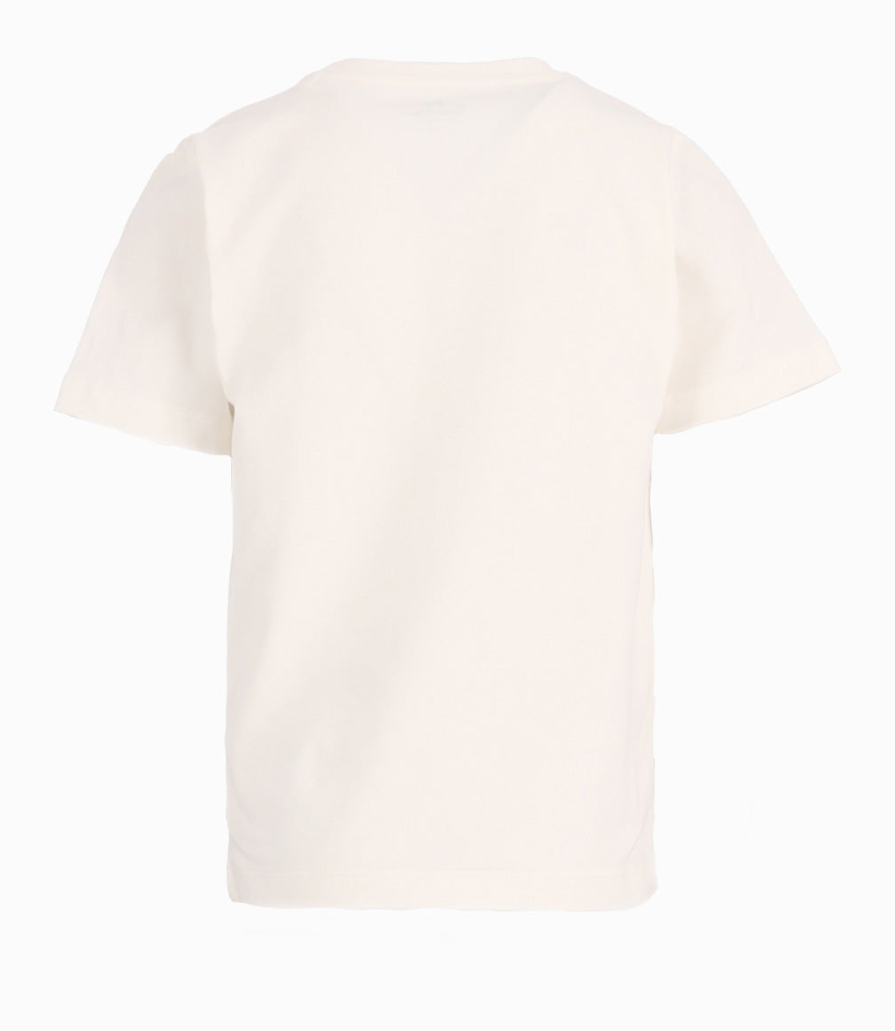 Polera Niño Con Palmeras 2 años / Blanco