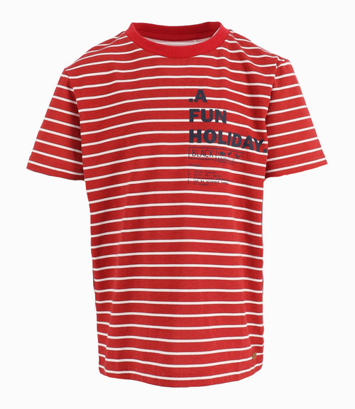 Polera Niño Básica 2 años / Rojo