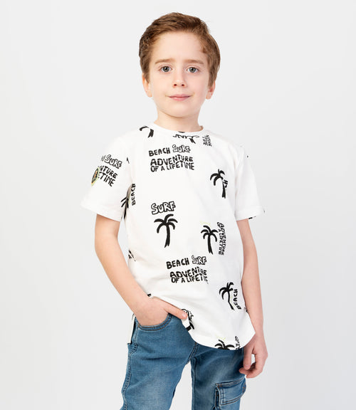 Polera niño surf