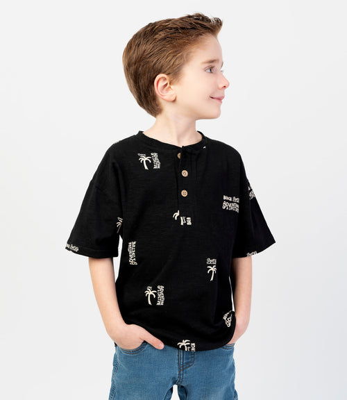 Polera niño oversize