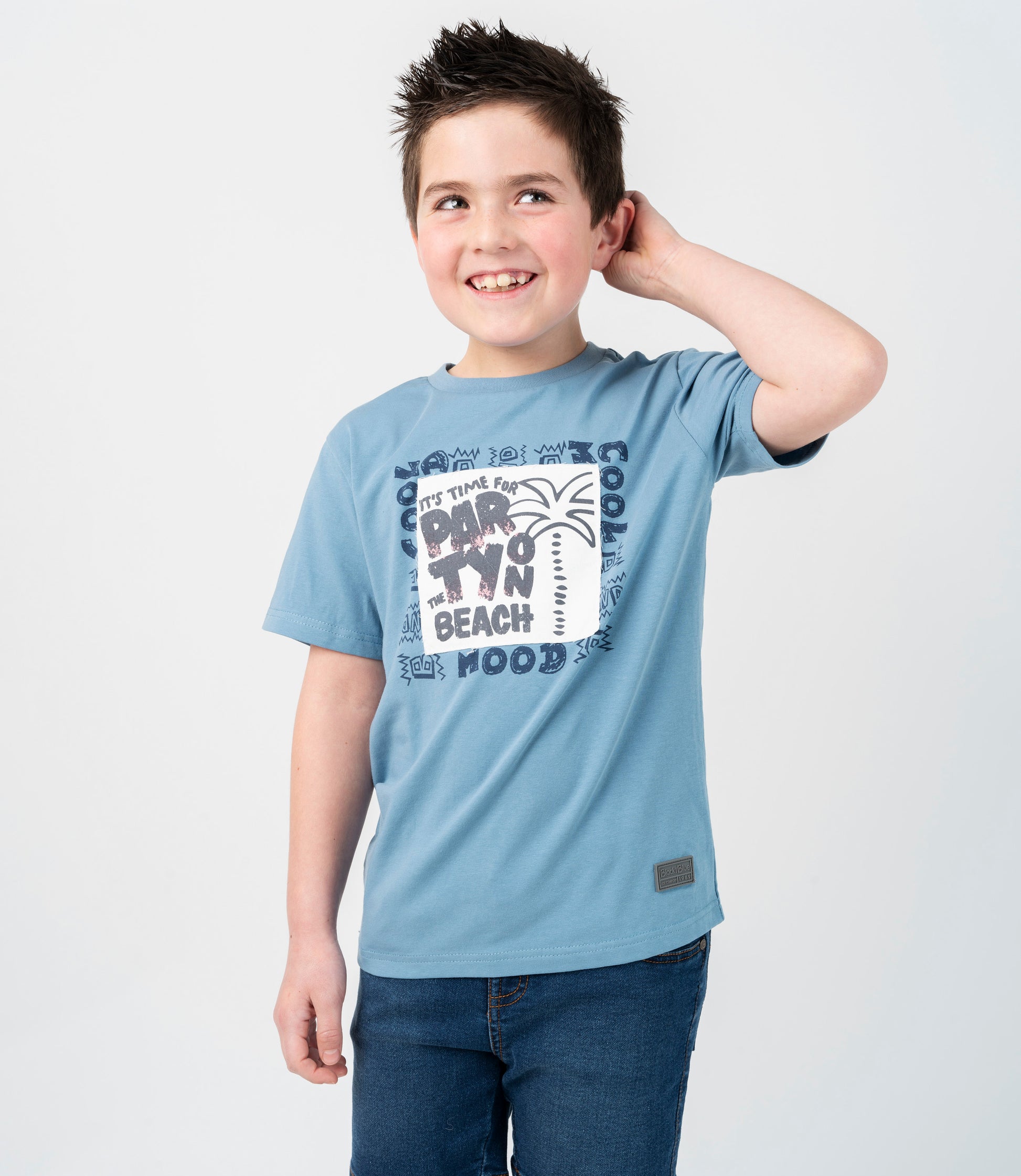 Polera niño cool mood 2 años / Azul