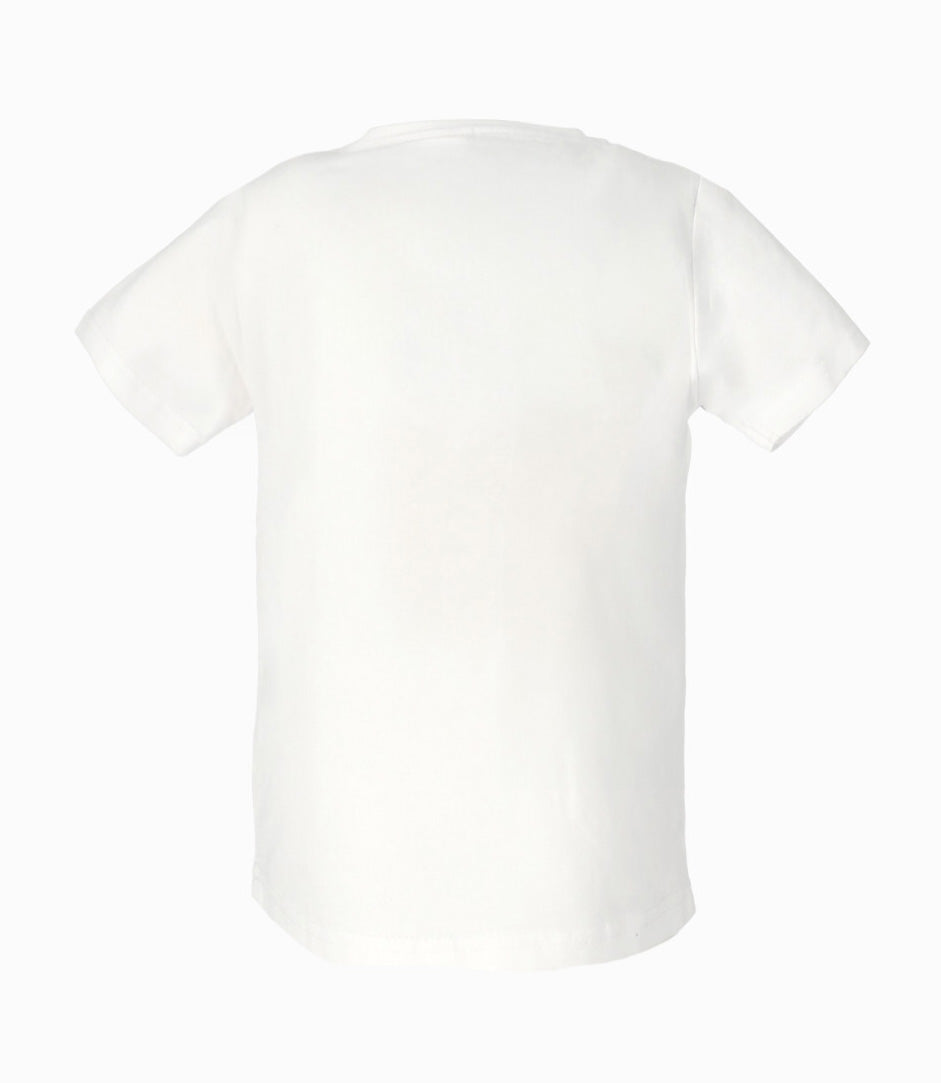 Polera niño con relieve 2 años / Blanco