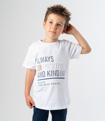 Polera niño con relieve