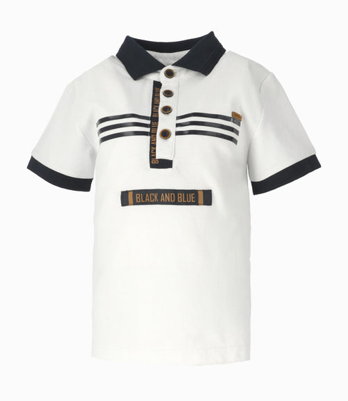 Polera niño de ocasión 2 años / Blanco