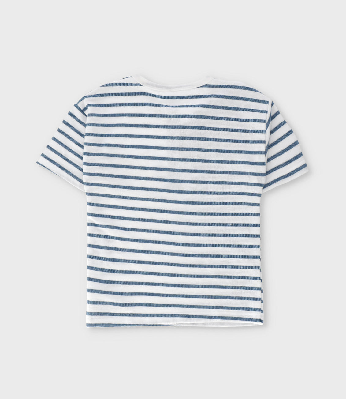 Polera niño con rayas 2 años / Blanco