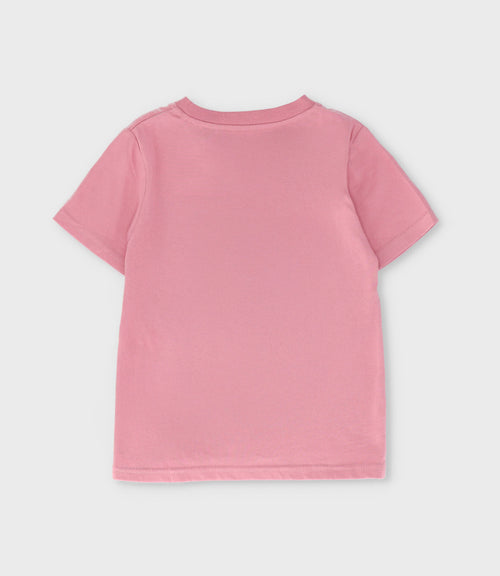 Polera niño con dinosaurio 2 años / Rosado