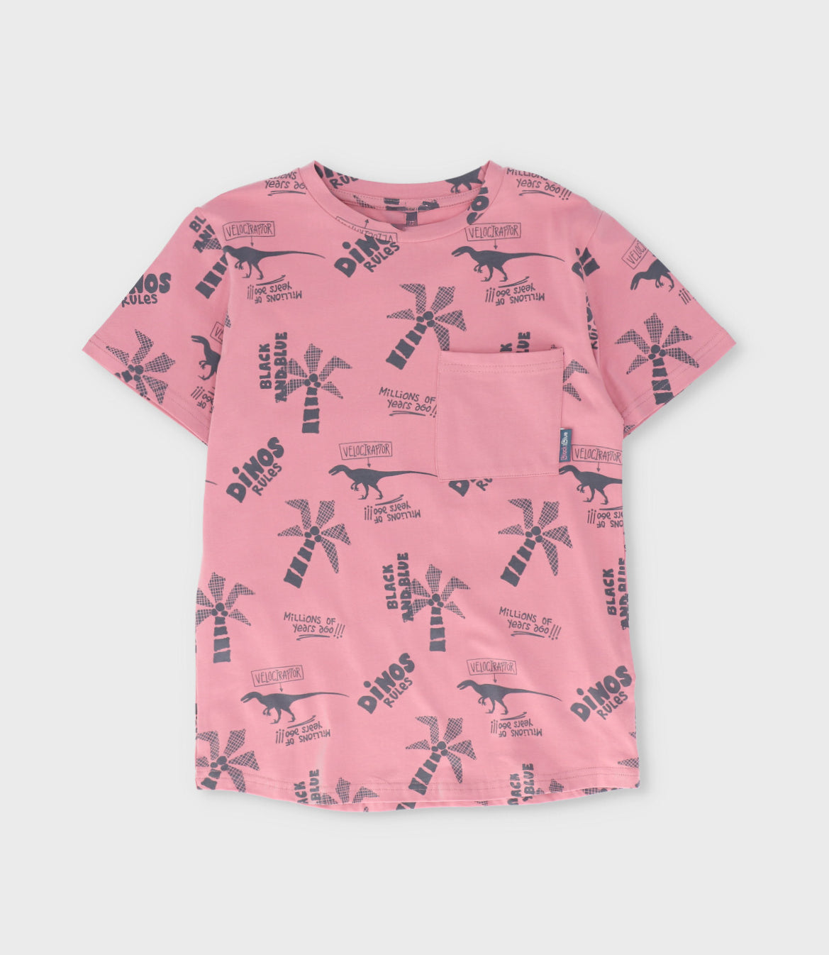 Polera niño dinos 2 años / Rosado