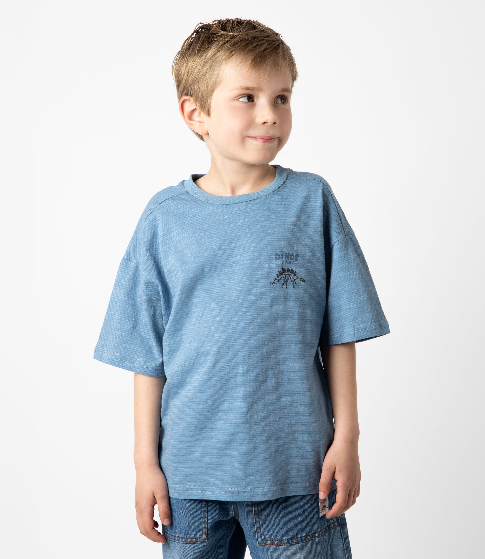 Polera niño con diseño 2 años / Azul
