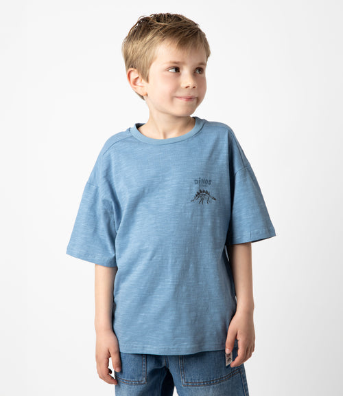 Polera niño con diseño 2 años / Azul