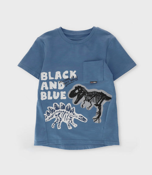 Polera niño con diseño 2 años / Azul