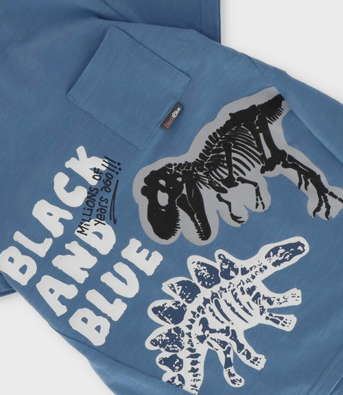 Polera niño con diseño 2 años / Azul