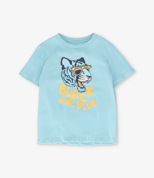 Polera niño con tigre 2 años / Menta