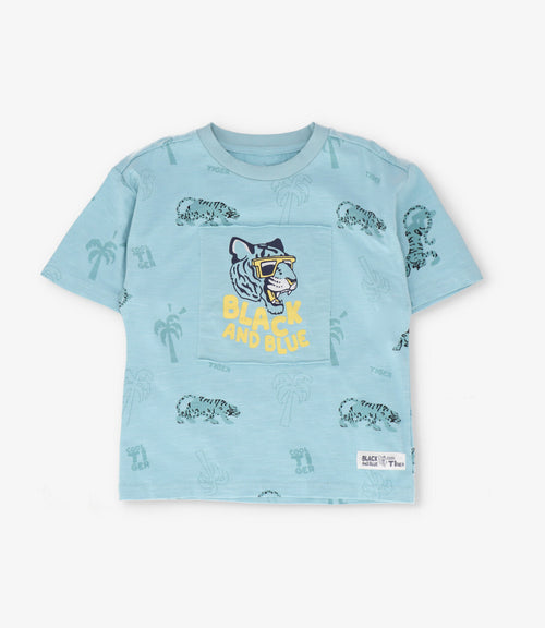 Polera niño con diseño 2 años / Menta