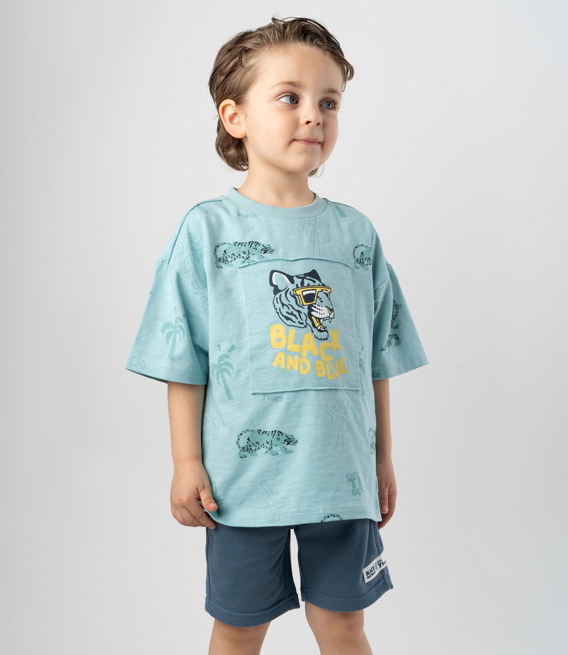 Polera niño con diseño 2 años / Menta