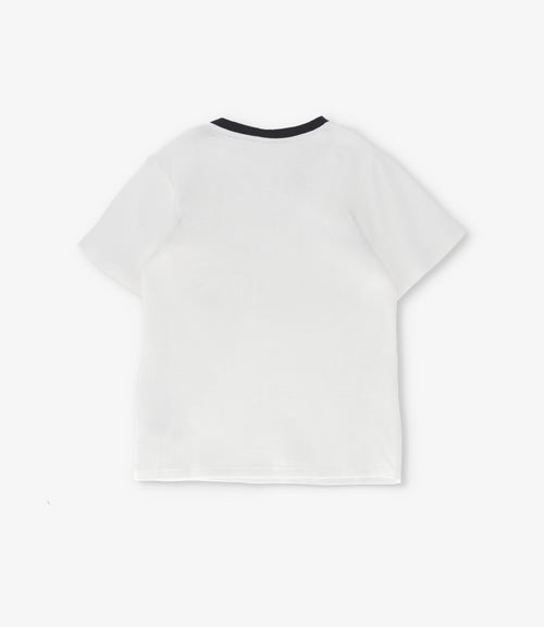 Polera niño con botones 2 años / Blanco