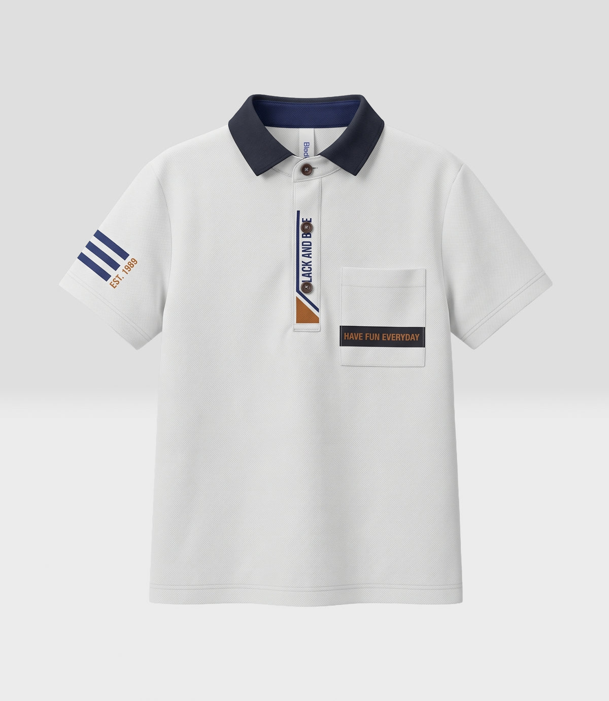 Polera niño piqué 2 años / Blanco