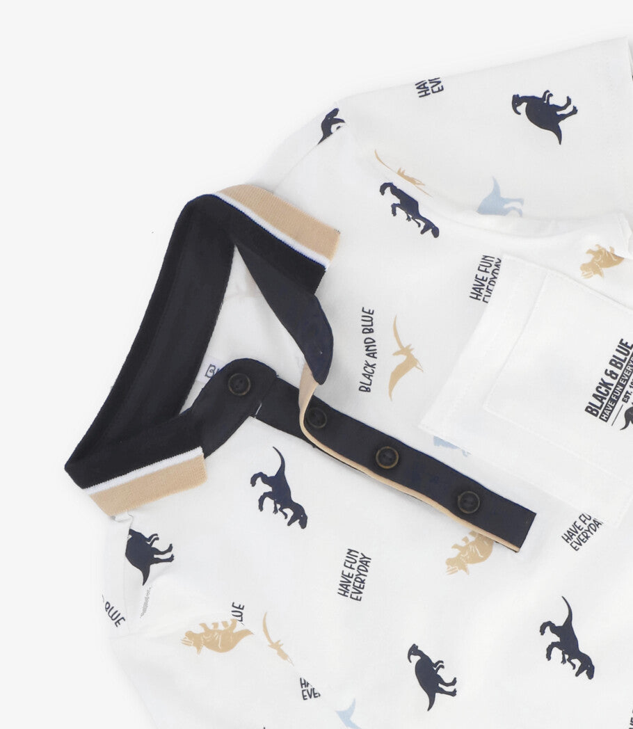 Polera niño con diseño 2 años / Blanco