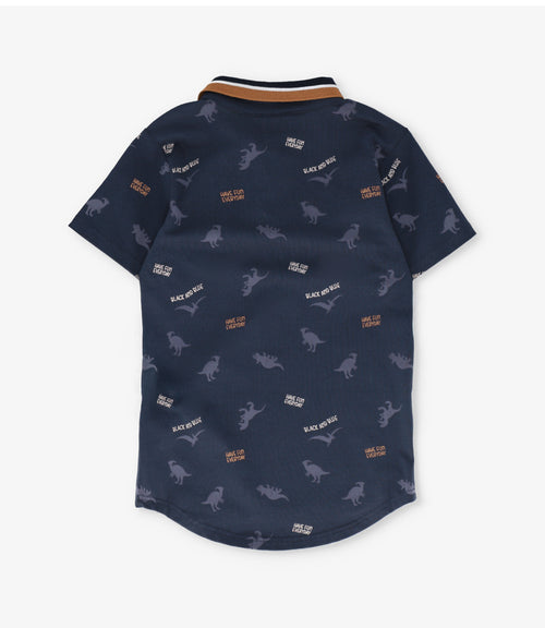 Polera niño con diseño 2 años / Azul Marino