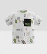 Polera niño hojas