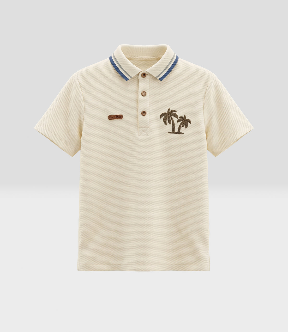 Polera niño polo 2 años / Crudo