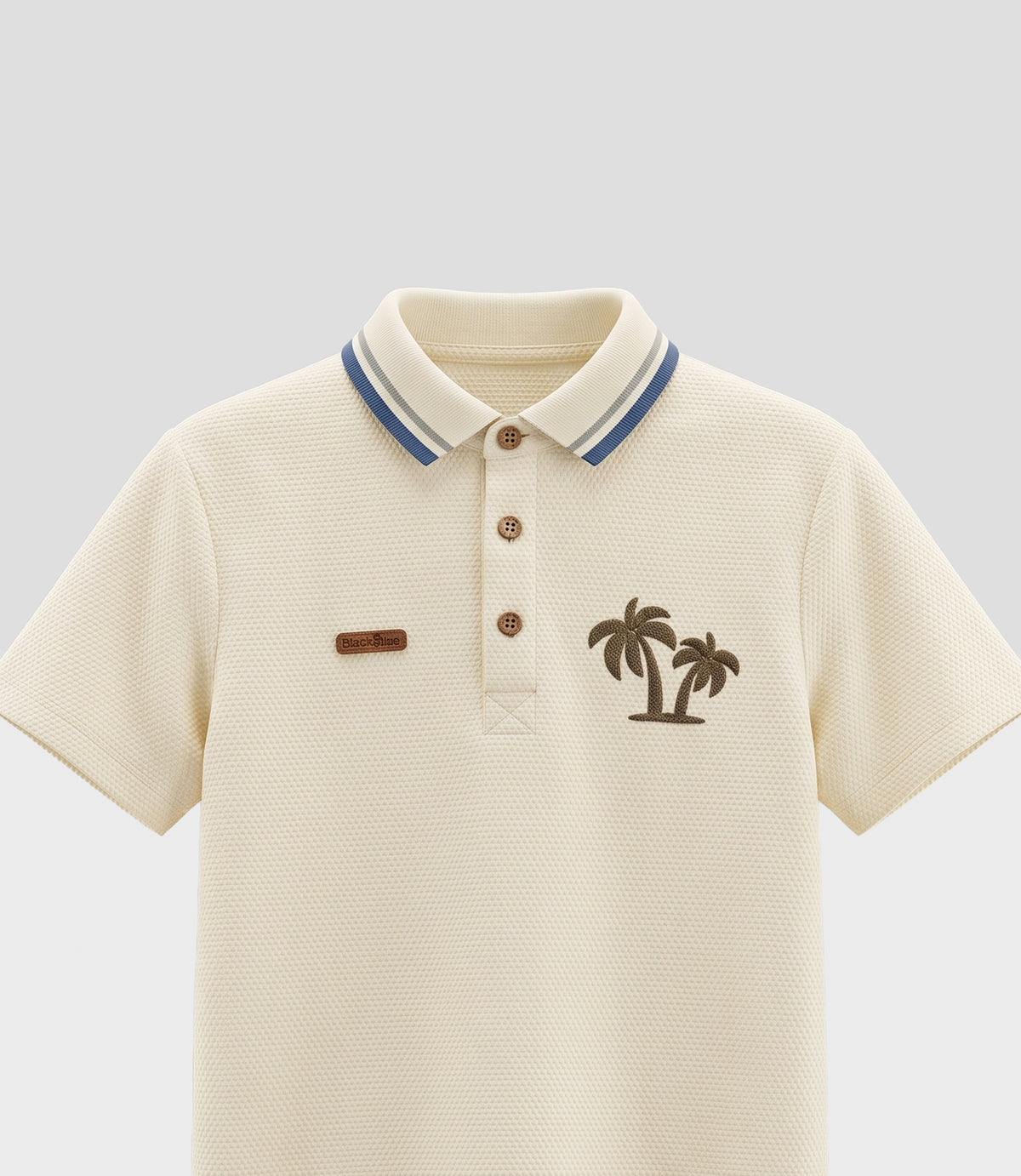 Polera niño polo 2 años / Crudo