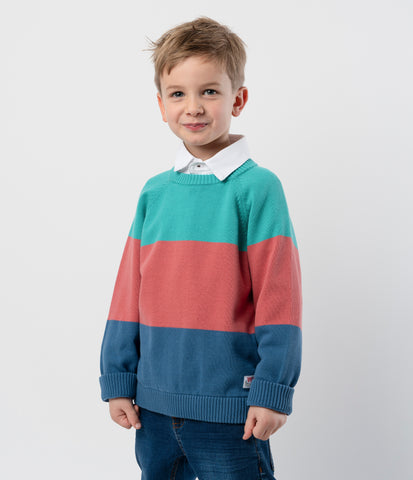 Chaleco niño tejido