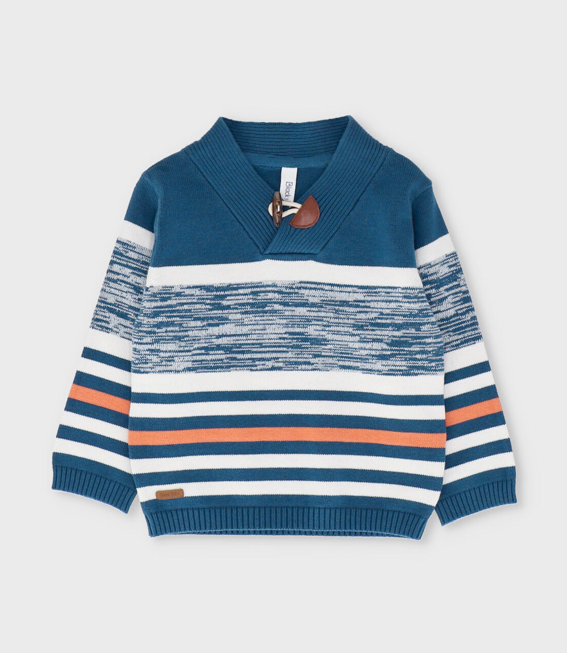 Chaleco niño con rayas 2 años / Azul Marino
