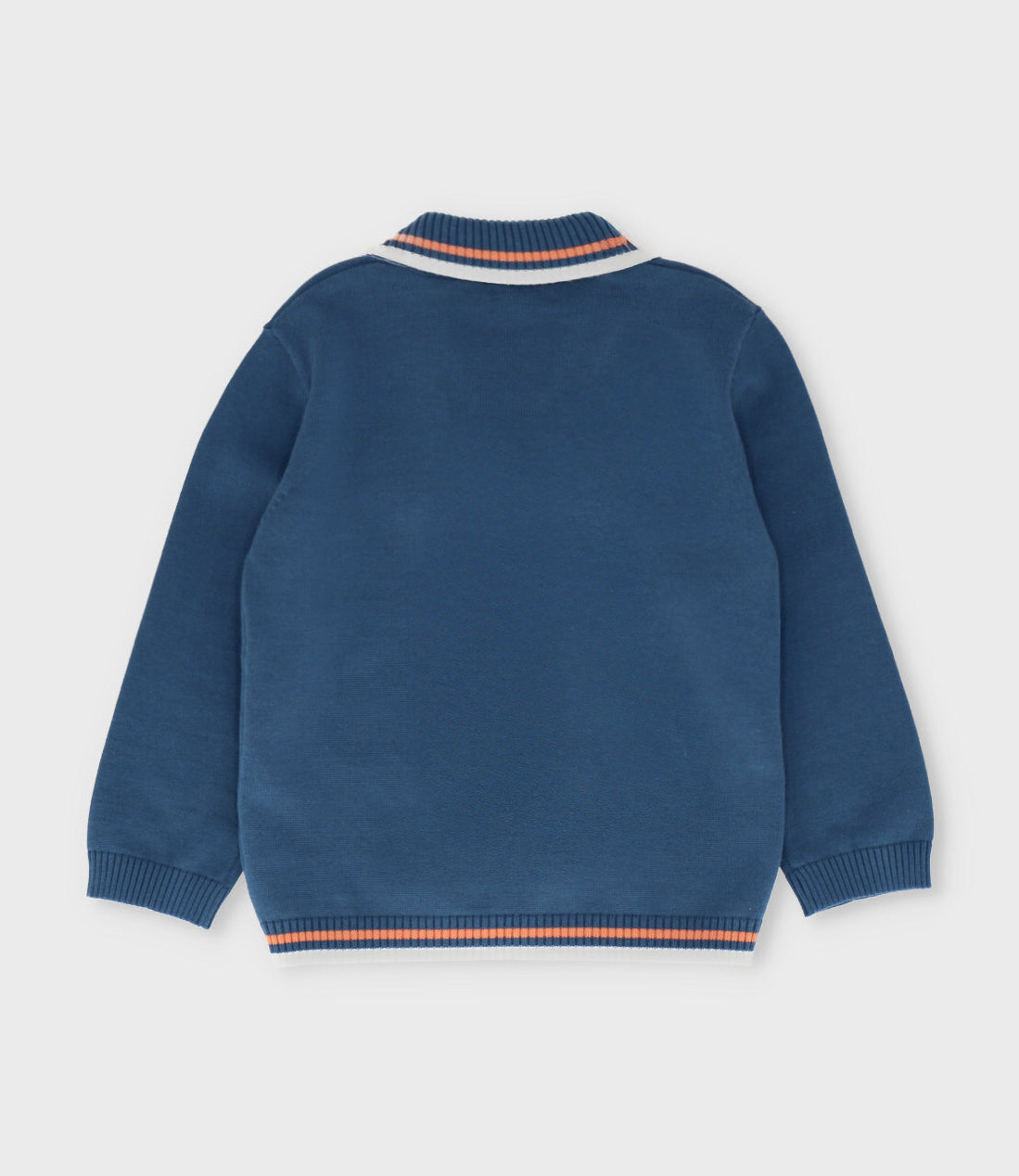 Chaleco niño tejido 2 años / Azul Marino