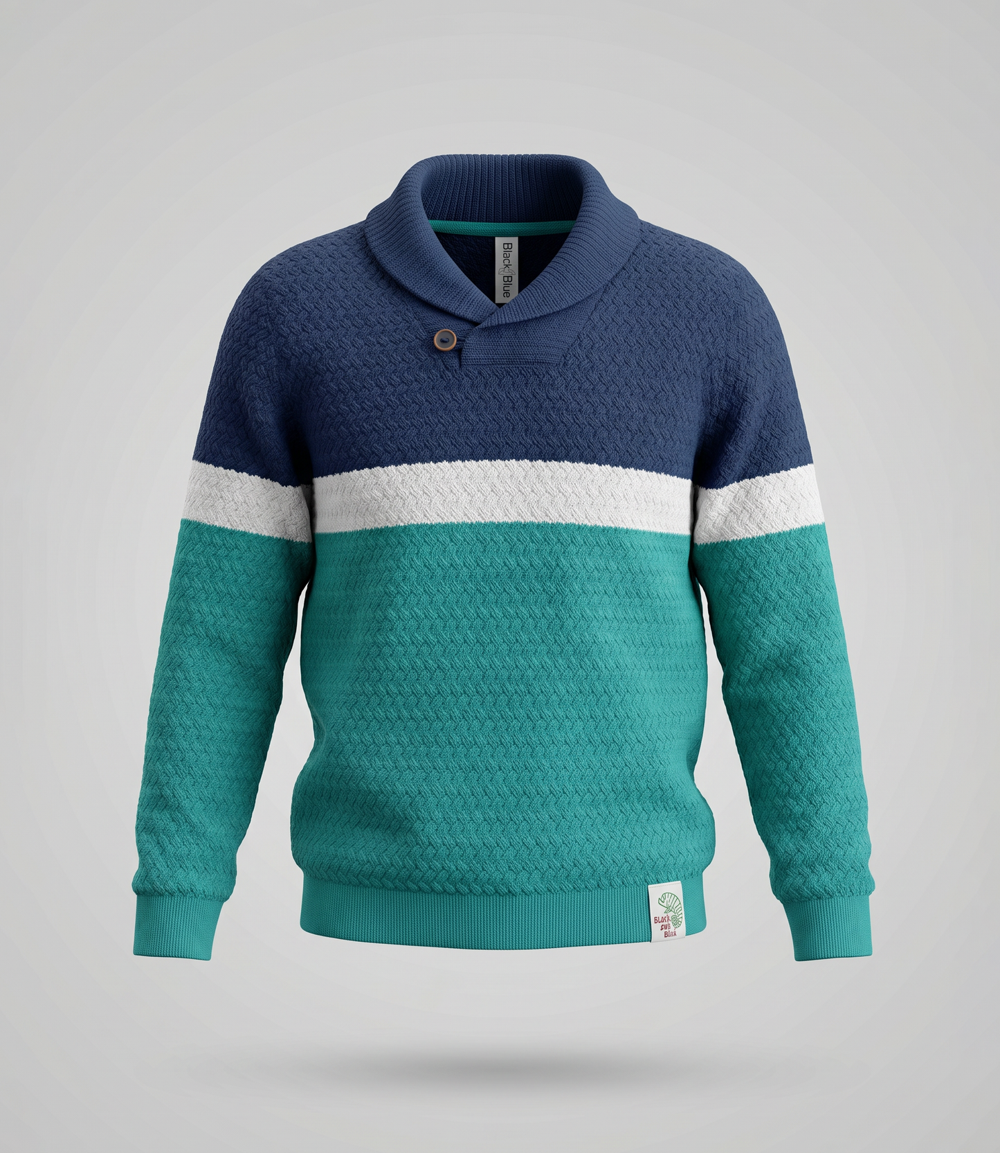 Chaleco niño tejido 2 años / Azul Marino