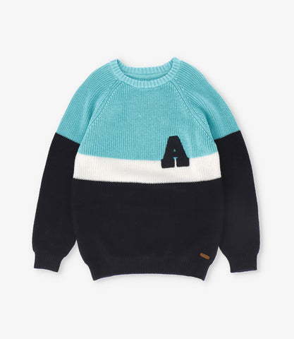 Chaleco niño tricolor