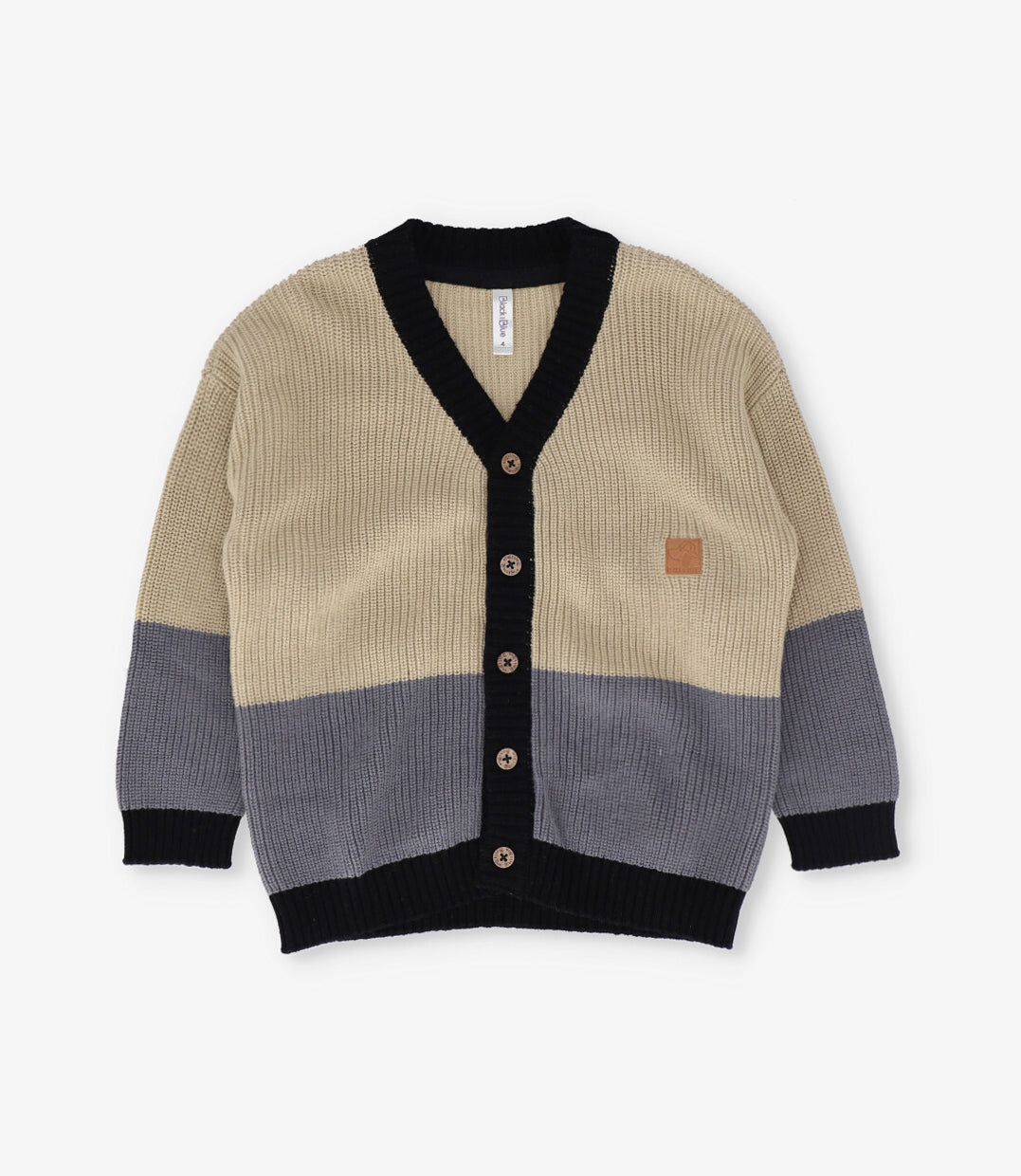 Chaleco niño tejido 2 años / Beige