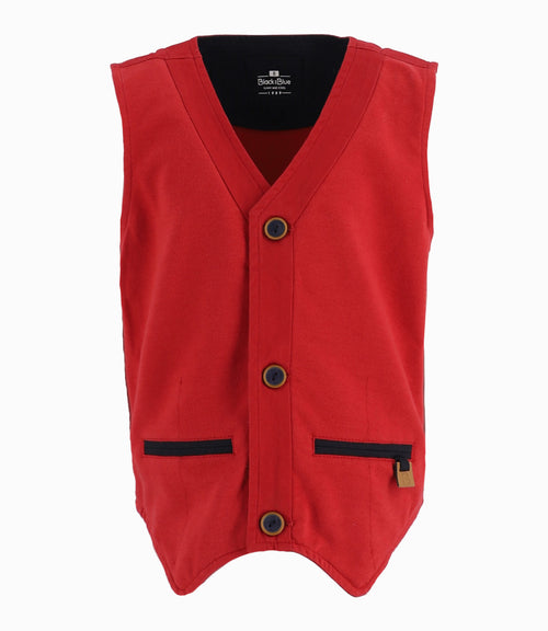 Chaqueta Niño Sin Mangas 2 años / Rojo