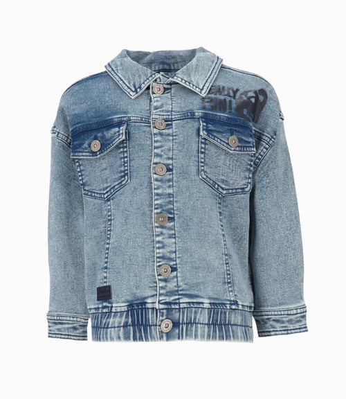 Chaqueta niño de denim