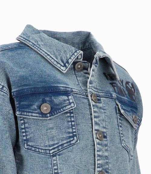 Chaqueta niño de denim